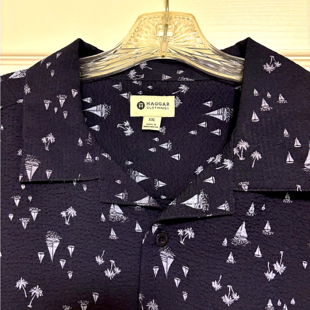 Haggar Short Sleeve Button Down